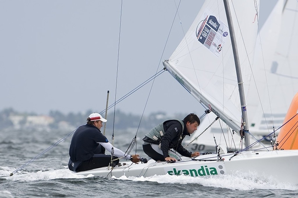 Iain Percy and Andrew Simpson (GBR) Star Worlds 2008 Miami © Fried Elliott http://www.friedbits.com